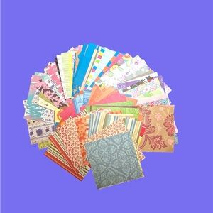Colorful Patterned 6 x 6 Paper Over 100 Sheets